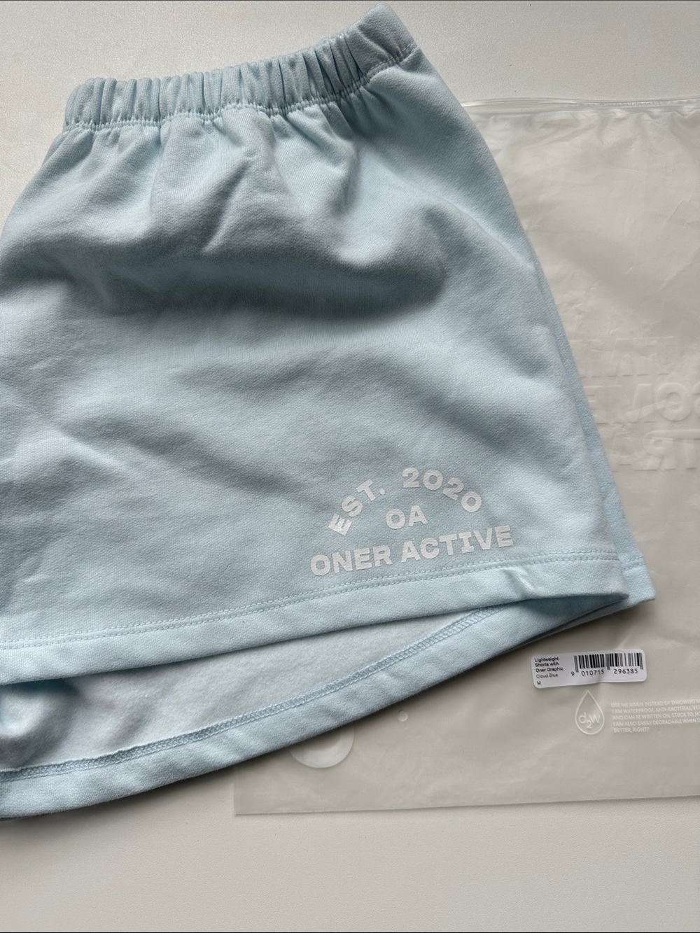 Oner Active Pale Blue Short with Logo